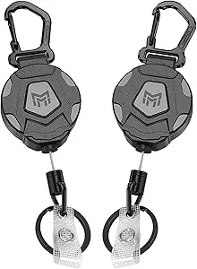 Metallic Duo Keychain